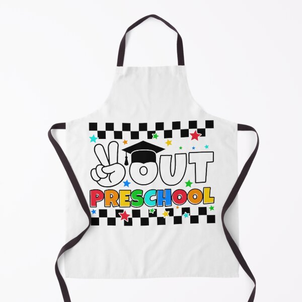 Item preview, Peace Out Preschool, Preschool Graduate, Preschool Grad 2025, Preschool Graduation T-shirt, Checkered designed and sold by OctonoteStudio.
