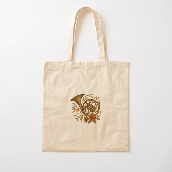 Item preview, Vintage Waldhorn unter Blumen Linke Brust Kunst designed and sold by Meandmyshop.
