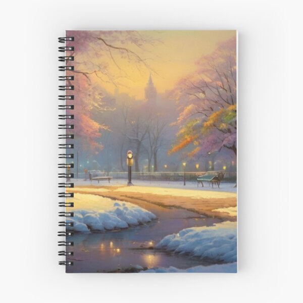 Item preview, Whispers of Snow: A Winter Park Painting designed and sold by BlareBlare.
