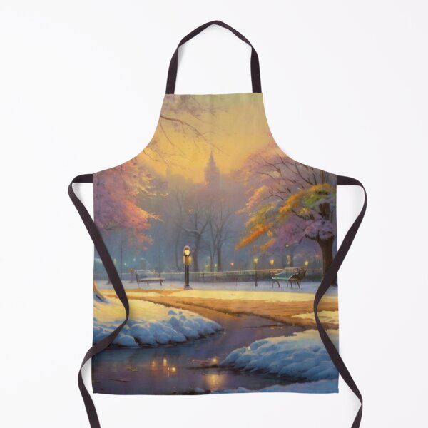 Item preview, Whispers of Snow: A Winter Park Painting designed and sold by BlareBlare.
