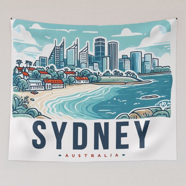 Item preview, Sydney Australia  designed and sold by WanderlustCoCo.