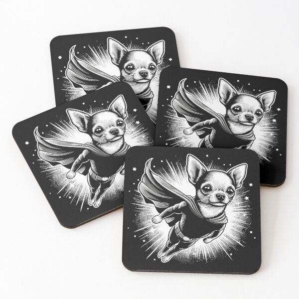 Item preview, Super Dog Chihuahua Hero Cape Chi Chis Gift designed and sold by Pineapple-Tree.