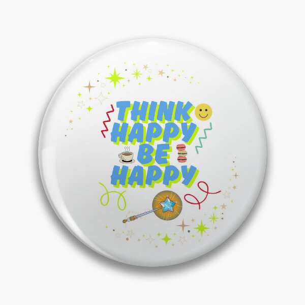 Item preview, think happy be happy designed and sold by GEWINN.