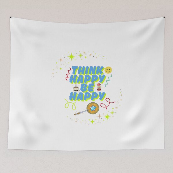 Item preview, think happy be happy designed and sold by GEWINN.