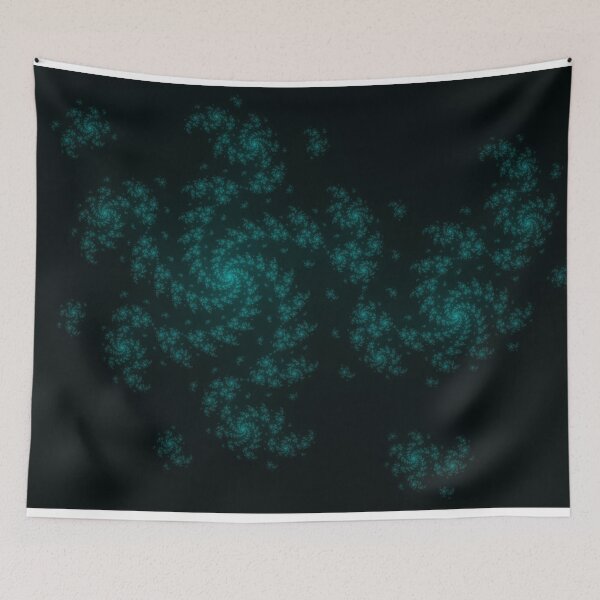 Item preview, Mandelbrot Fractal Set Spiral Green - Myriala designed and sold by Myriala.
