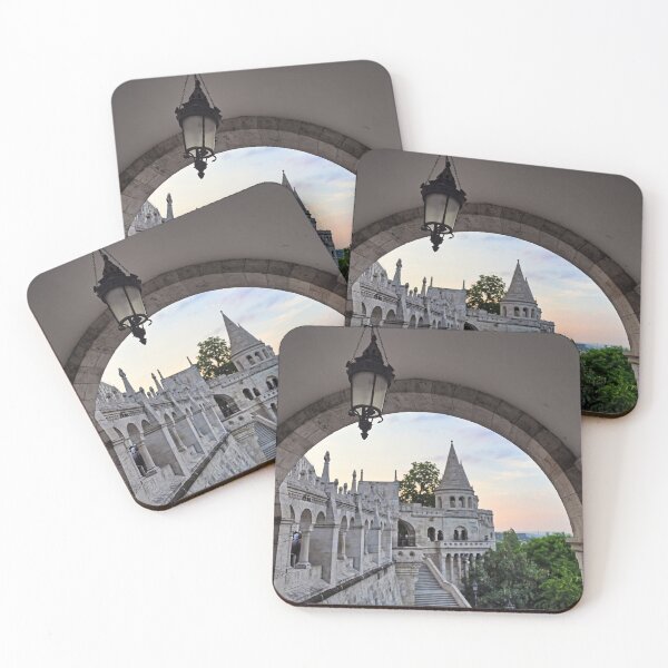 Item preview, South gate of the Fisherman's Bastion (Halaszbastya) in Budapest,Hungary designed and sold by goceris.