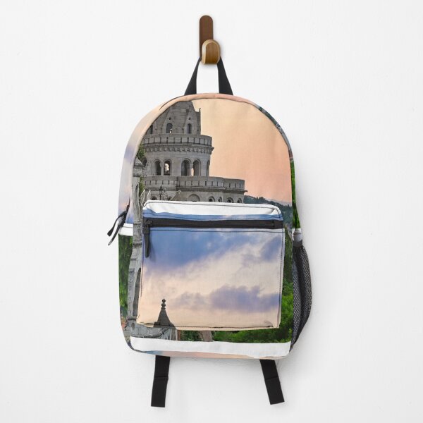 Item preview, Fishermen's Bastion in the sunset, Budapest cityscape, Hungary designed and sold by goceris.