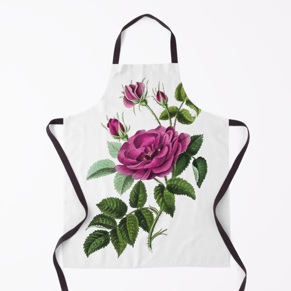 Item preview, Vintage Magenta Rose Sticker – Botanical Floral Art designed and sold by RGB-crayon.