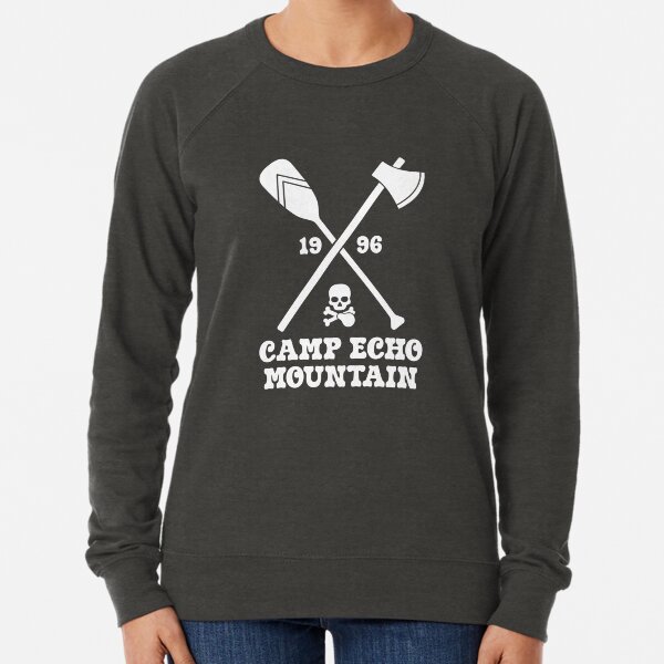 Camp Echo Mountain (White) Lightweight Sweatshirt