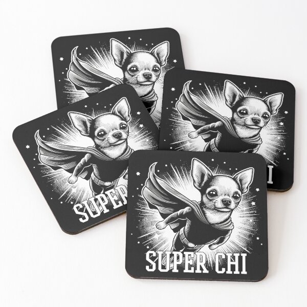 Item preview, Super Dog Chihuahua Hero Cape Chi Chis Gift designed and sold by Pineapple-Tree.
