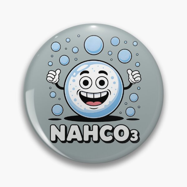 Item preview, Baking Soda NAHCO3 Joy And Bubbles Funny Molecule designed and sold by SurrealArtSzysz.