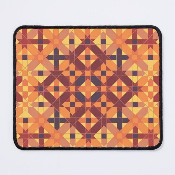 Item preview, Berber-Inspired Mosaic in Warm Autumn Tones designed and sold by Tarjiart.