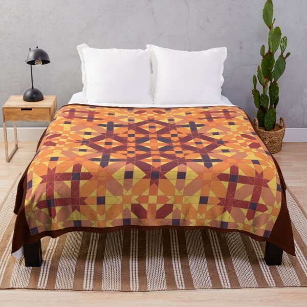 Item preview, Berber-Inspired Mosaic in Warm Autumn Tones designed and sold by Tarjiart.