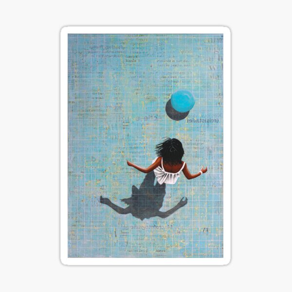 WAITING FOR A FRIEND Sticker