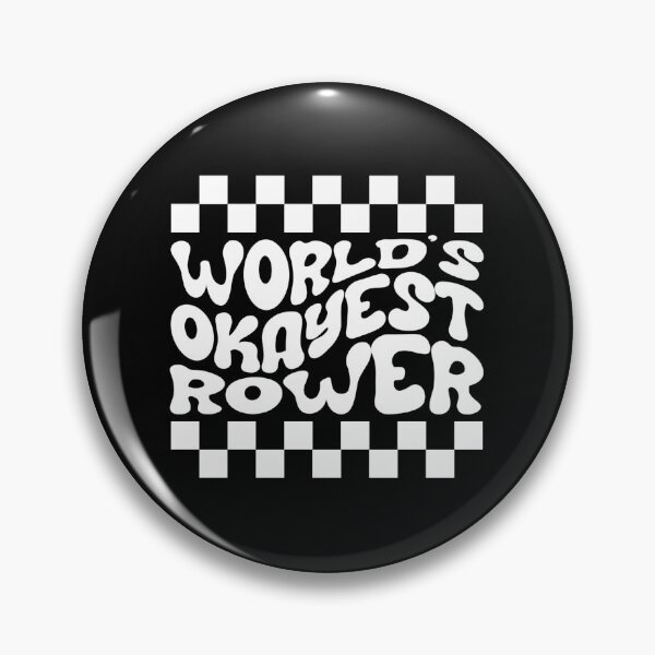 Item preview, World's Okayest Rower Sarcastic Rowing designed and sold by StrideSuccess.