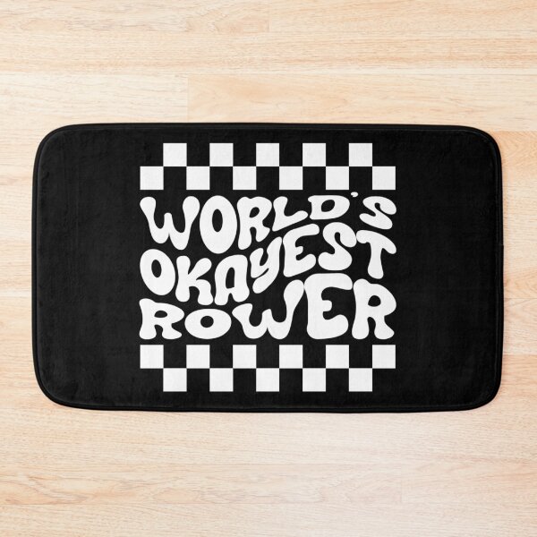 Item preview, World's Okayest Rower Sarcastic Rowing designed and sold by StrideSuccess.