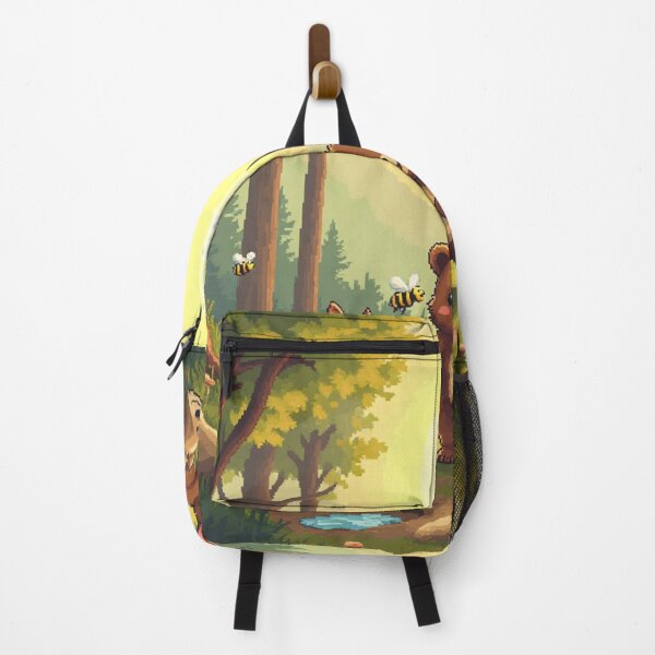 Item preview, Young bear in the evening sun designed and sold by MADandSANE-MArt.