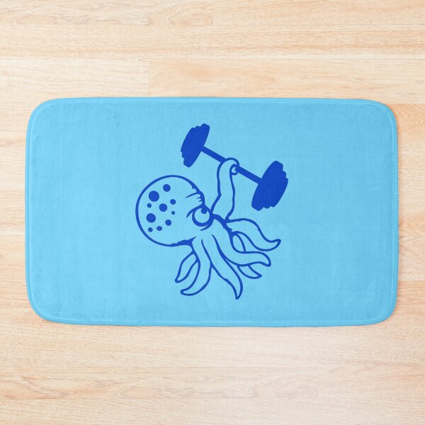 Item preview, Octopus Bodybuilder Muscle Building Gym Weight Strong Fitness designed and sold by shirt-o-mat.