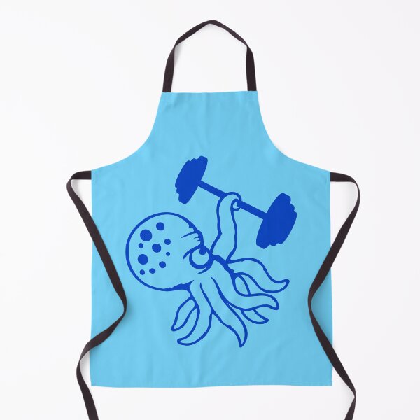 Item preview, Octopus Bodybuilder Muscle Building Gym Weight Strong Fitness designed and sold by shirt-o-mat.