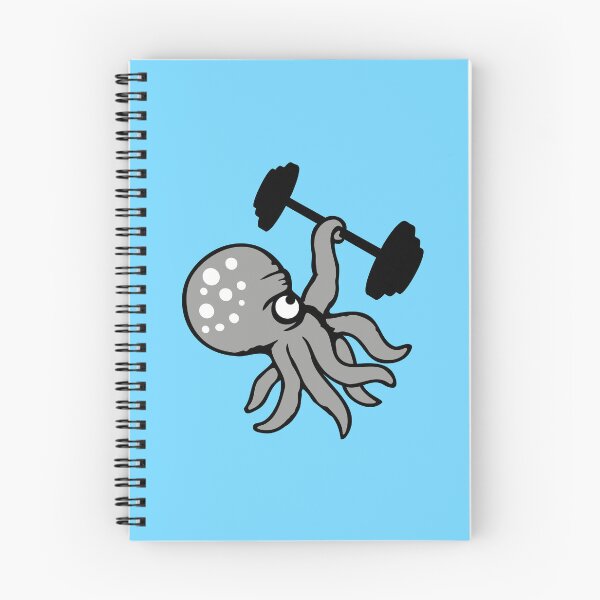 Item preview, Octopus Bodybuilder Muscle Building Gym Weight Strong Fitness designed and sold by shirt-o-mat.