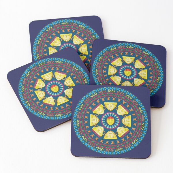 Item preview, Another Muisca Pre-Columbian style Mandala designed and sold by ChimaGraphics.