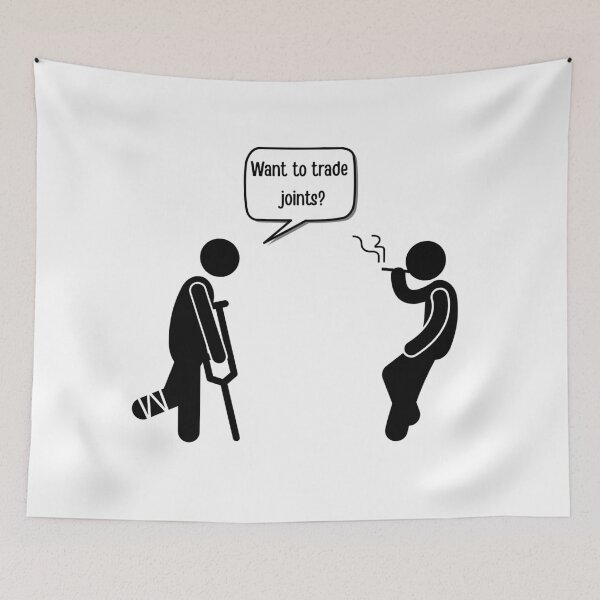Item preview, Want to trade joints? designed and sold by Wobbly and Weary.
