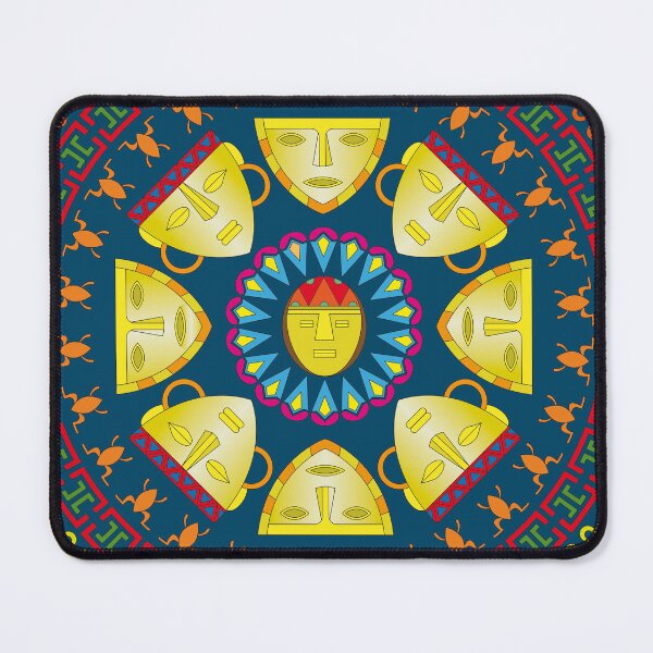 Item preview, Another Muisca Pre-Columbian style Mandala designed and sold by ChimaGraphics.