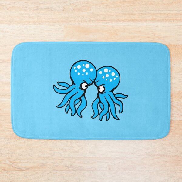 Item preview, 2 Octopus Friends Enemies Two Fighting Rival Friends designed and sold by shirt-o-mat.
