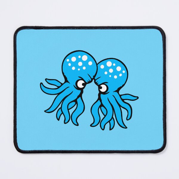 Item preview, 2 Octopus Friends Enemies Two Fighting Rival Friends designed and sold by shirt-o-mat.
