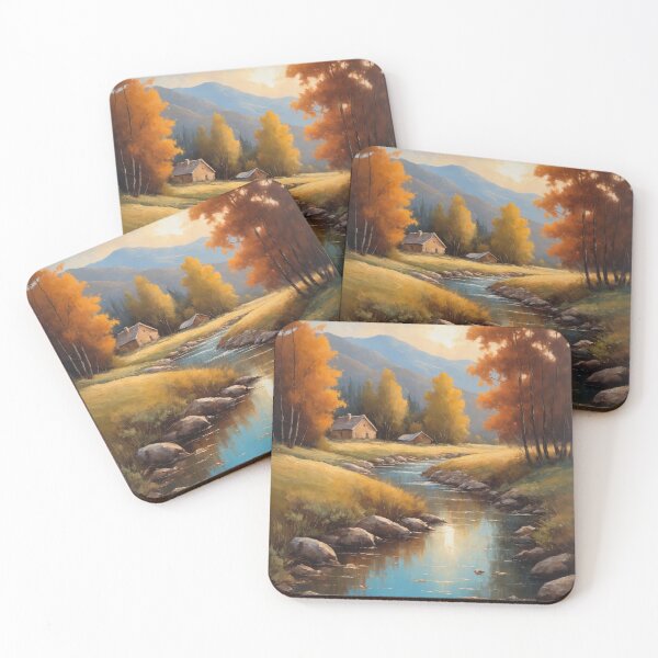 Item preview, Autumn Reflection in the Valley Stream designed and sold by REPTISLAV.