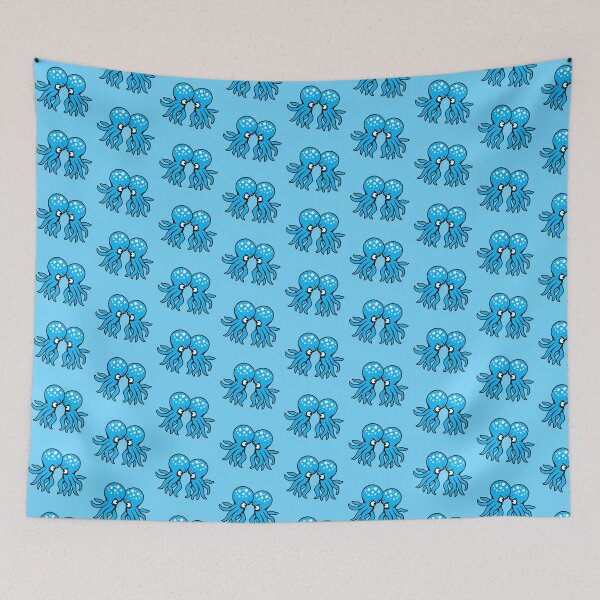 Item preview, 2 Octopus Friends Enemies Two Fighting Rival Friends designed and sold by shirt-o-mat.