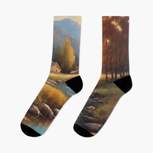 Item preview, Autumn Reflection in the Valley Stream designed and sold by REPTISLAV.