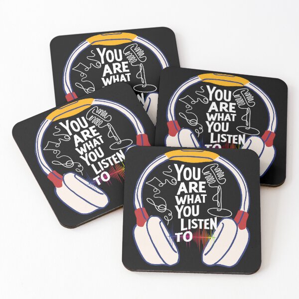 Item preview, You Are What You Listen To Headphones designed and sold by KateLeap.