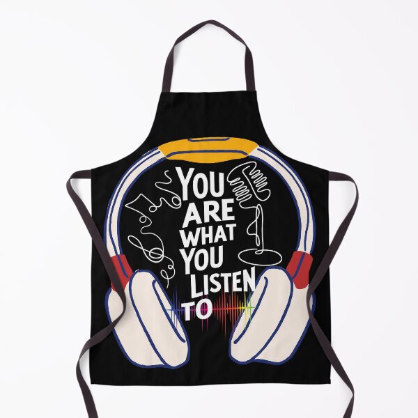 Item preview, You Are What You Listen To Headphones designed and sold by KateLeap.