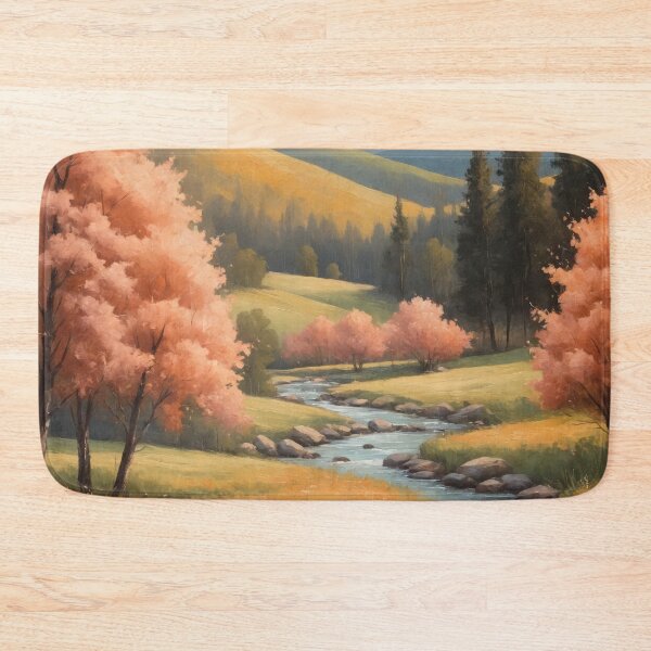 Item preview, Blossoming Valley Under Mountain Peaks designed and sold by REPTISLAV.