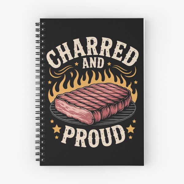 Artikelvorschau, Charred and Proud BBQ Fleischliebhaber entworfen und verkauft von MagicWander.