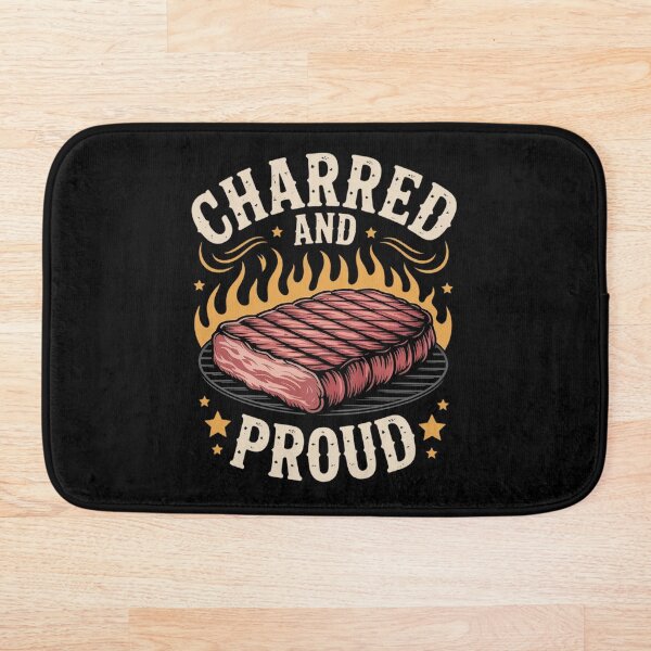 Item preview, Charred and Proud BBQ Meat Lover designed and sold by MagicWander.