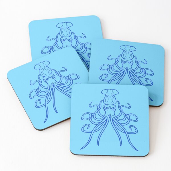 Item preview, Octopus giant squid cephalopod evil dangerous sea designed and sold by shirt-o-mat.