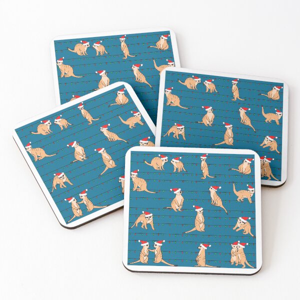 Item preview, Christmas Meerkats  designed and sold by Leapingdoe.