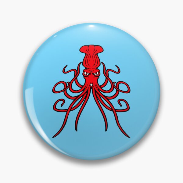 Item preview, Octopus giant squid cephalopod evil dangerous sea designed and sold by shirt-o-mat.
