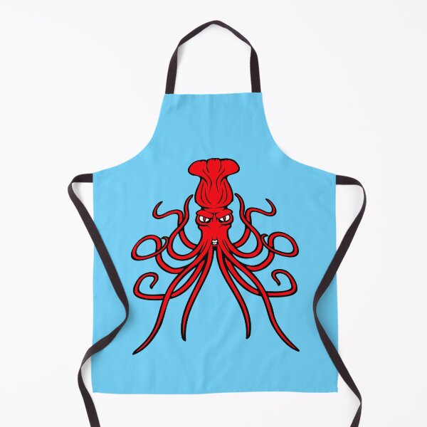 Item preview, Octopus giant squid cephalopod evil dangerous sea designed and sold by shirt-o-mat.
