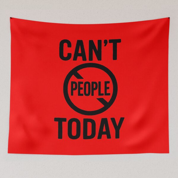 Item preview, No more people today please designed and sold by SissiTer-Art.