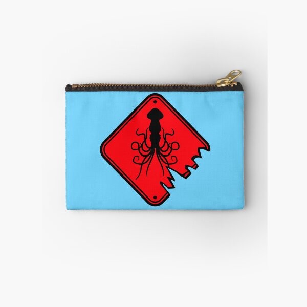 Item preview, Octopus Danger Sign Attention Caution Warning Logo designed and sold by shirt-o-mat.