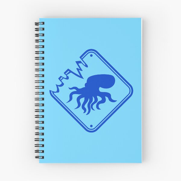 Item preview, Octopus Danger Sign Attention Caution Warning Logo designed and sold by shirt-o-mat.