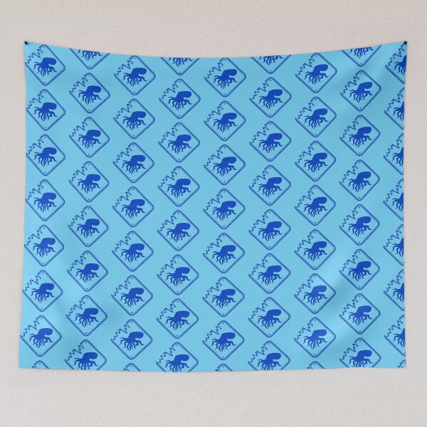 Item preview, Octopus Danger Sign Attention Caution Warning Logo designed and sold by shirt-o-mat.