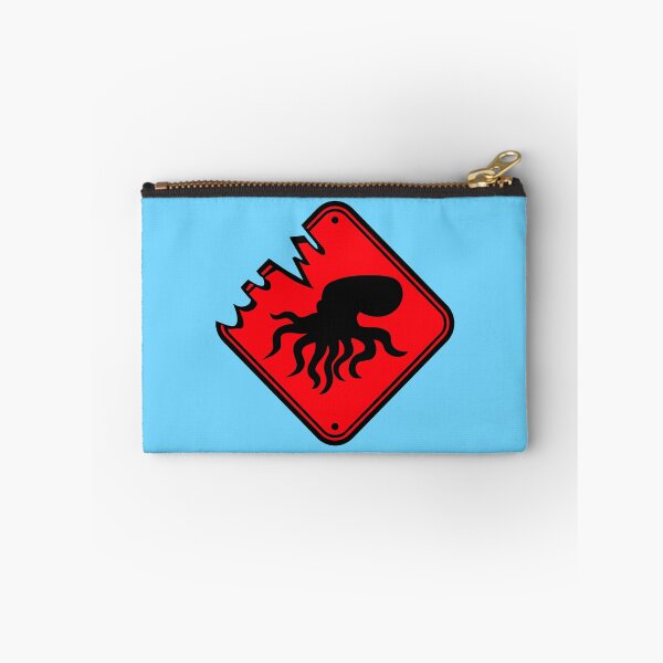 Item preview, Octopus Danger Sign Attention Caution Warning Logo designed and sold by shirt-o-mat.