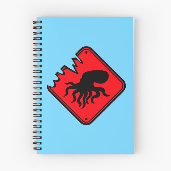 Item preview, Octopus Danger Sign Attention Caution Warning Logo designed and sold by shirt-o-mat.