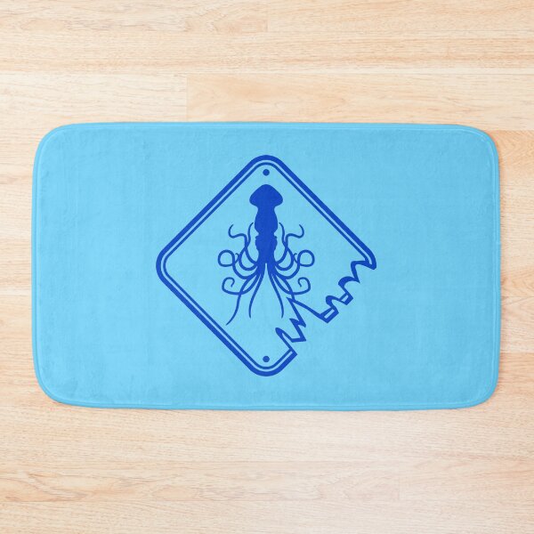 Item preview, Octopus Danger Sign Attention Caution Warning Logo designed and sold by shirt-o-mat.