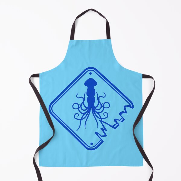 Item preview, Octopus Danger Sign Attention Caution Warning Logo designed and sold by shirt-o-mat.