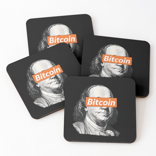 Item preview, Benjamin Franklin Bitcoin Art – Crypto Pop Streetwear designed and sold by WAUZ.
